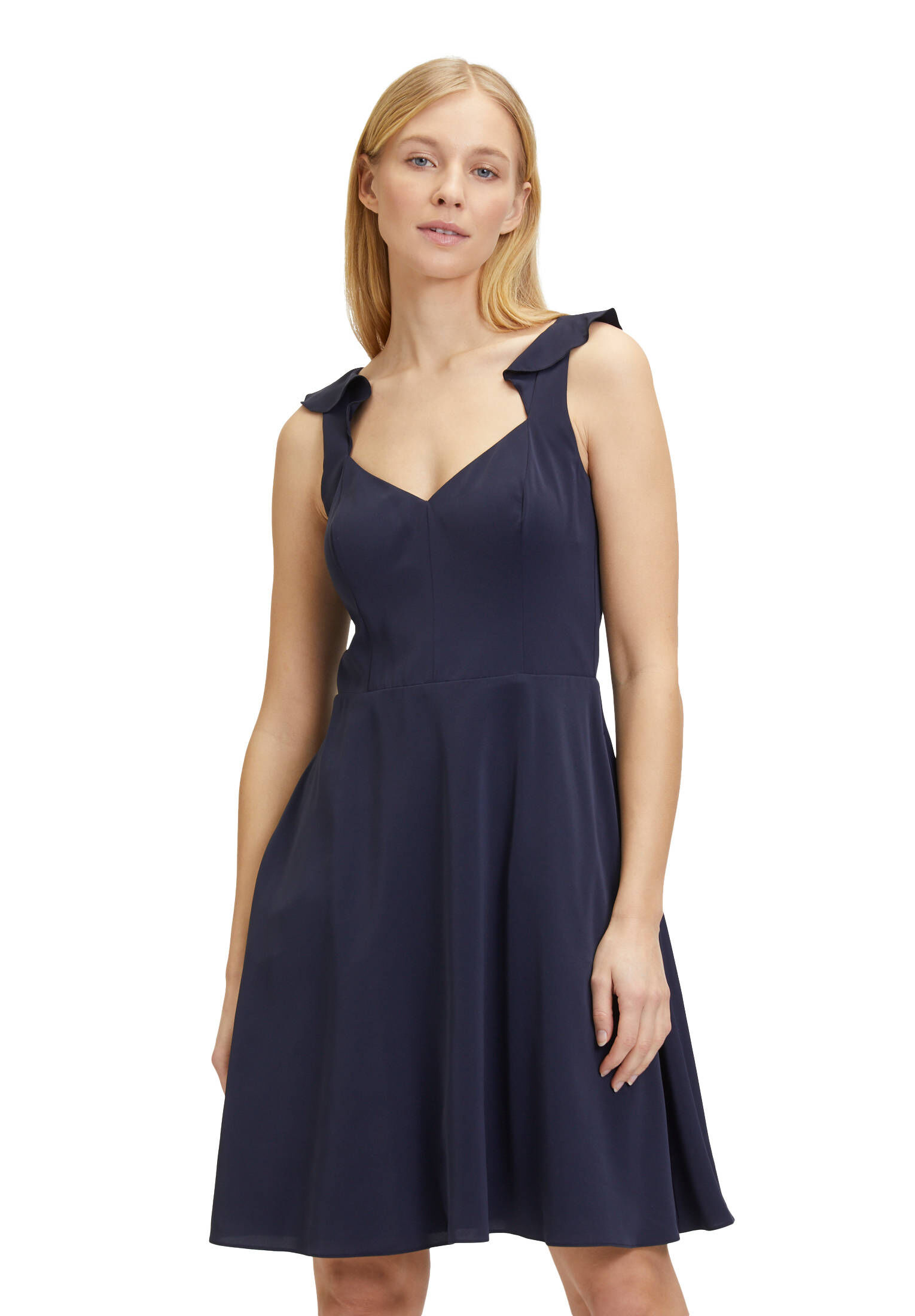 Vera Mont| Damen Cocktailkleid mit Volant