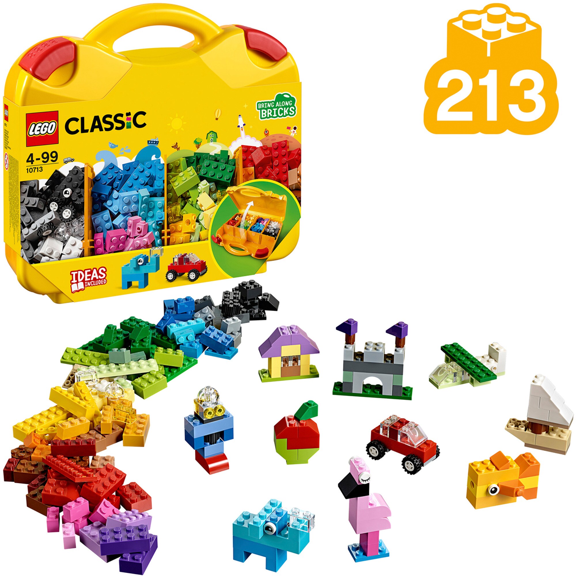 LEGO Konstruktionsspielzeug Classic Bausteine Starterkoffer - Farben sortieren
