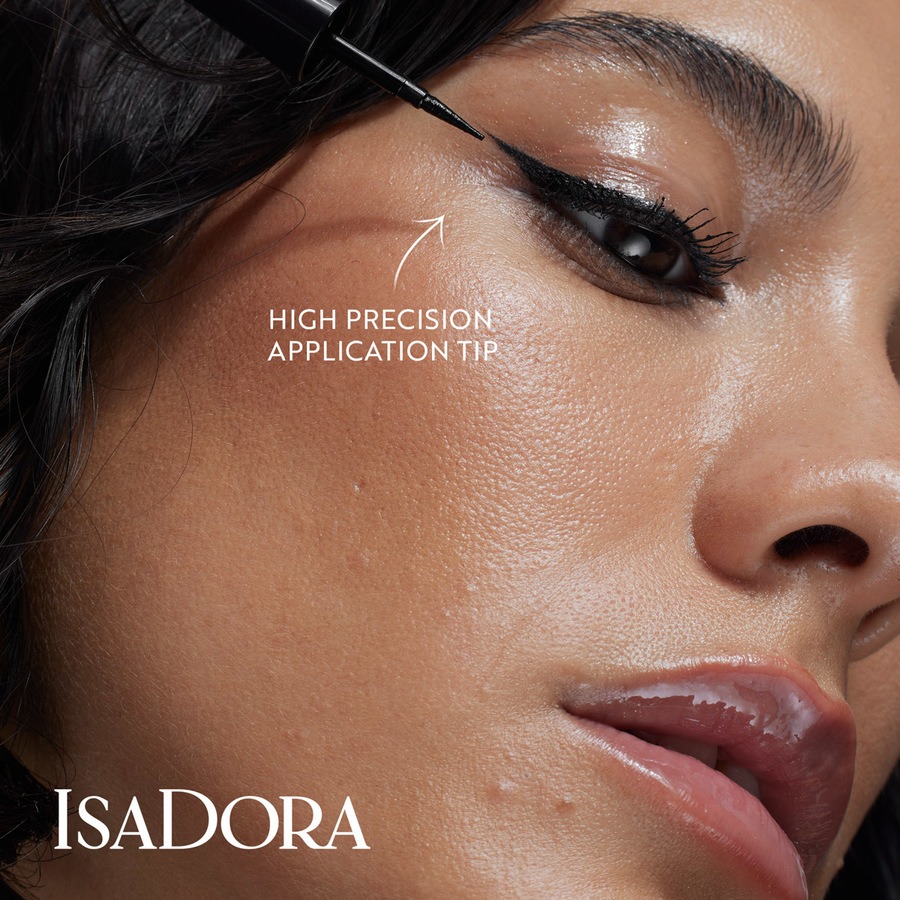 IsaDora Glossy Eyeliner Waterproof 42 Dark Brown 2,5ml