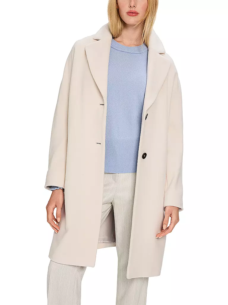 MARC CAIN  Wollmantel creme