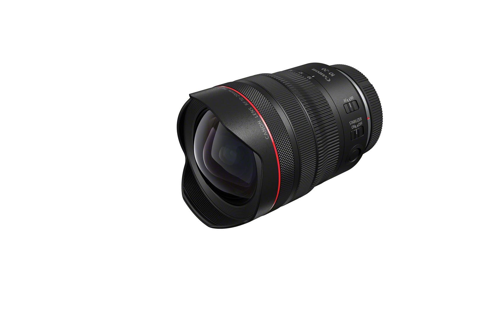 Zoomobjektiv RF 10-20mm F/4.0L IS STM Canon RF<br>10-20mm Weitwinkelzoom mit Bildstabilisator