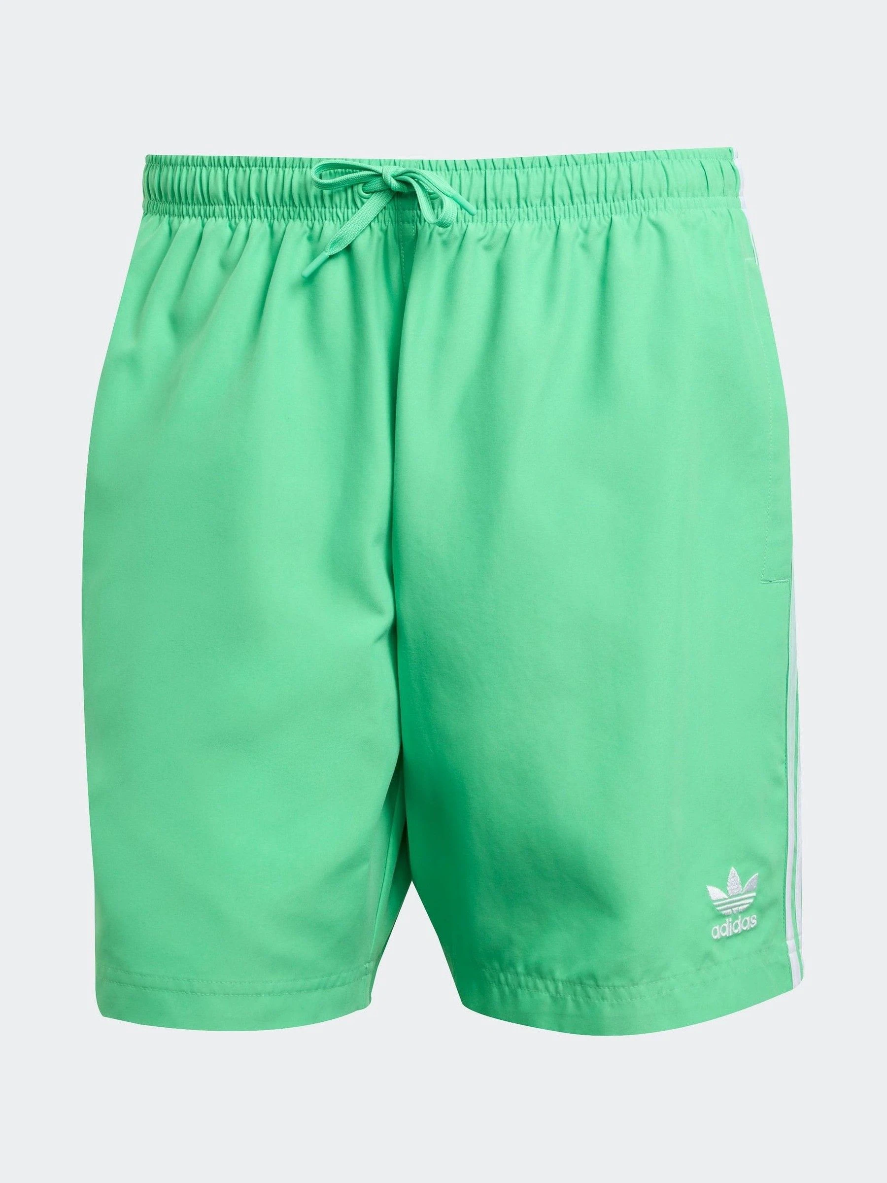 Groen - adidas Adicolor 3-Strepen 8-Inch Zwembroek