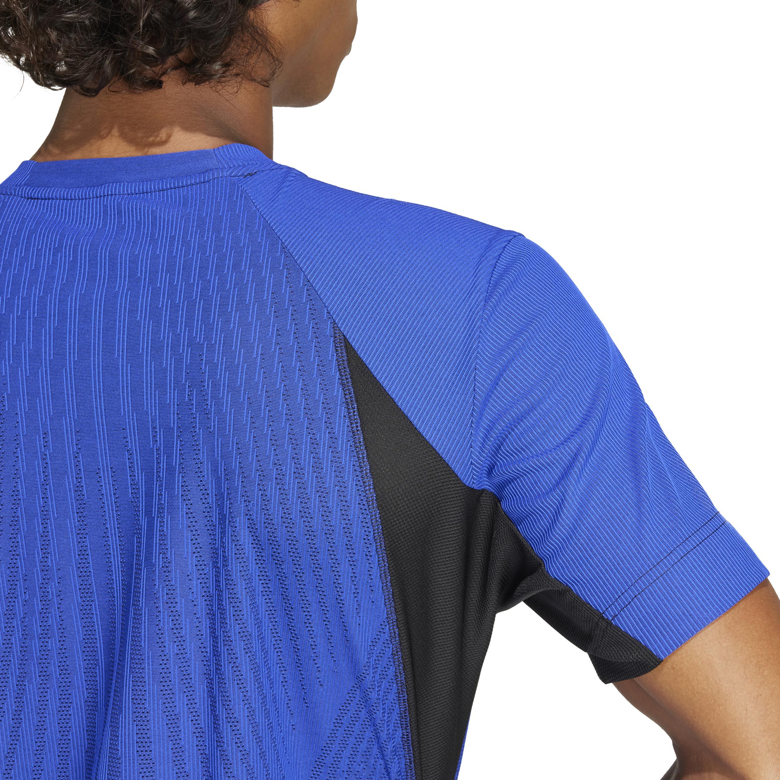 adidas Airchill Freelift T-shirt Hommes - Bleu