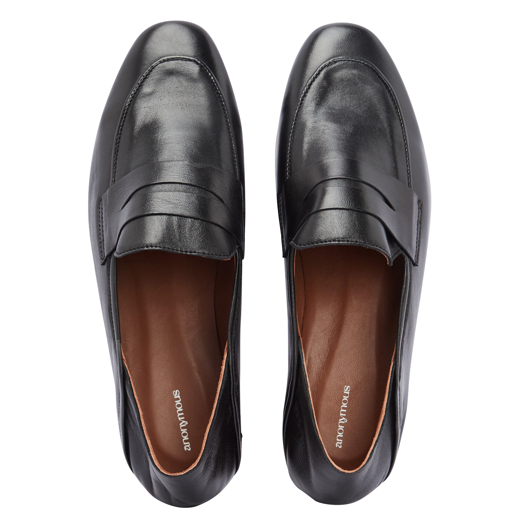 LINDSAY - Mocassins en cuir | Noir