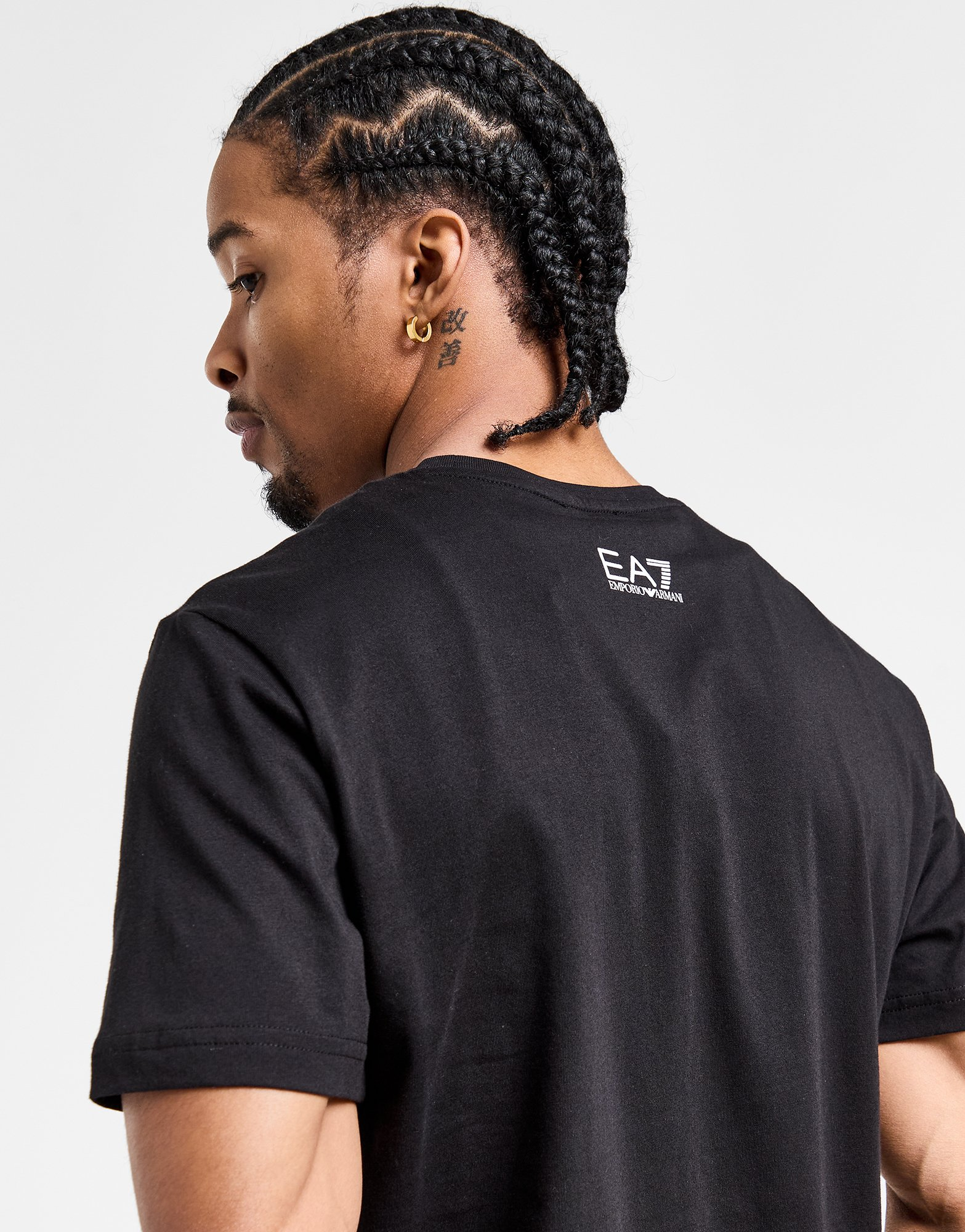 Emporio Armani EA7 T-shirt Fade Repeat Logo Homme
