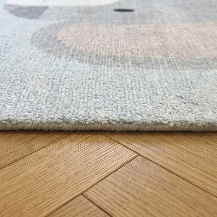 Kinderkamer vloerkleed - Balou Olifant Grijs | Speels & Duurzaam