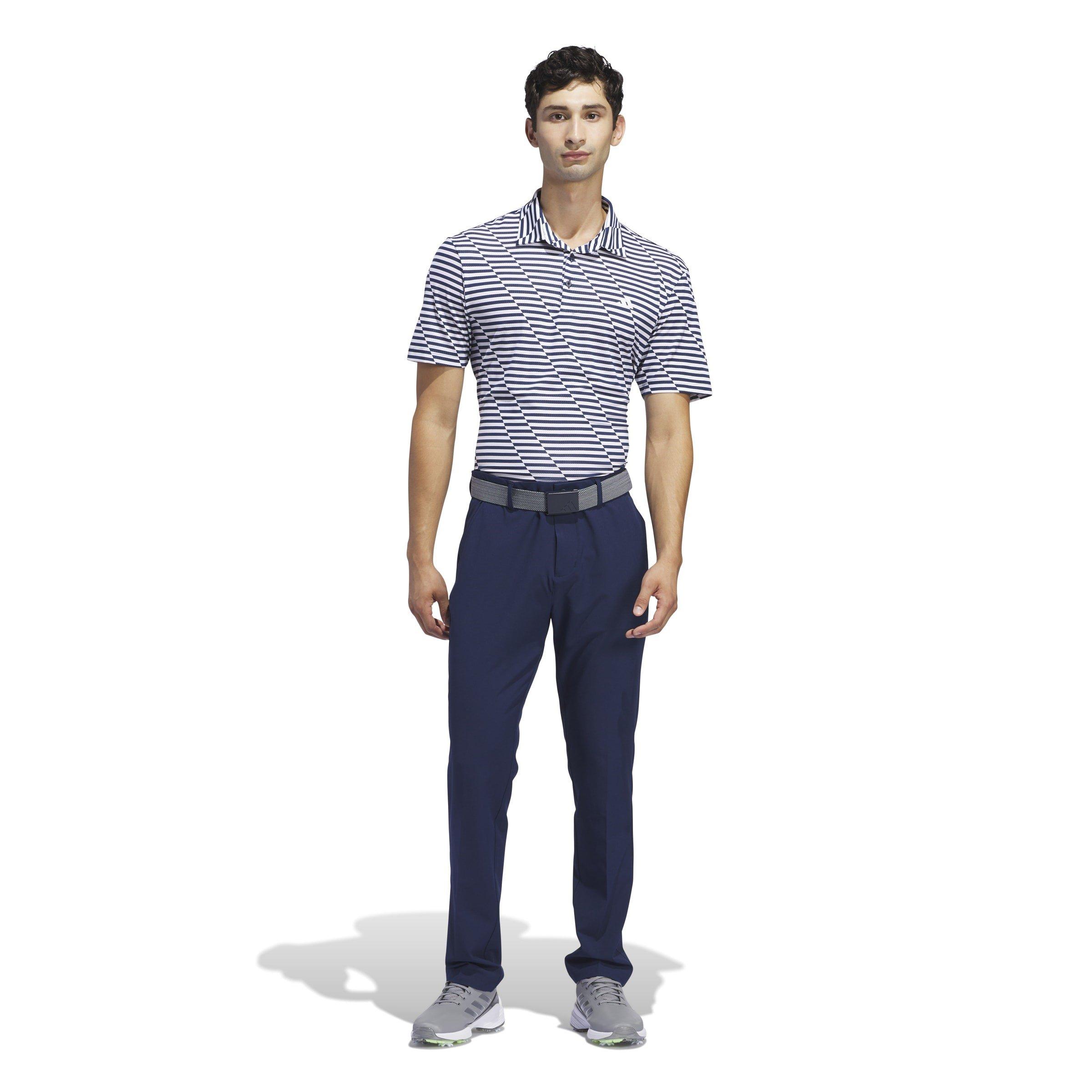 adidas Mesh Print Polo Shirt Mens