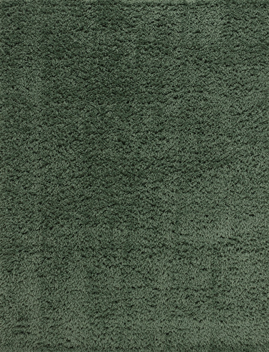 Modern hoogpolig shaggy vloerkleed, groen, 120x180 cm, SOSO