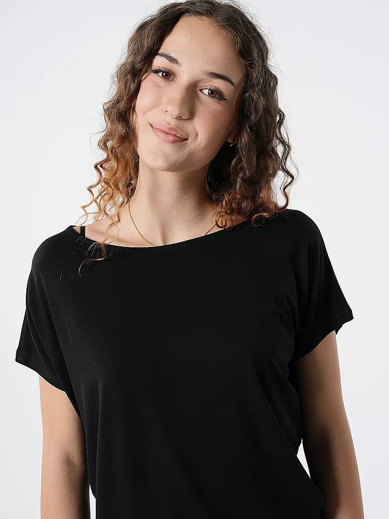 S.OLIVER T-Shirt  schwarz