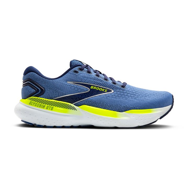 brooks glycerin gts 21 110420 409 blue peacoat lemon