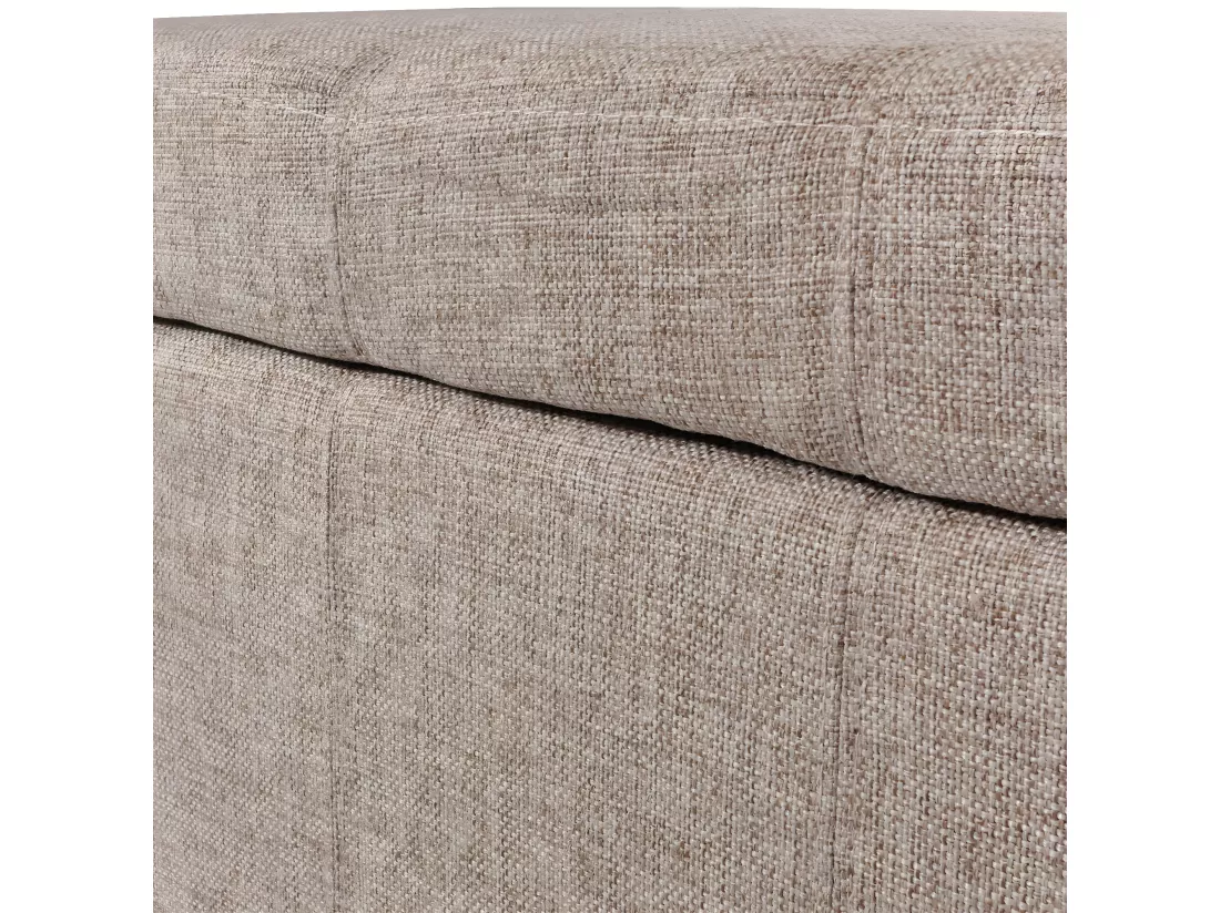 Coffre de rangement Kriens, beige