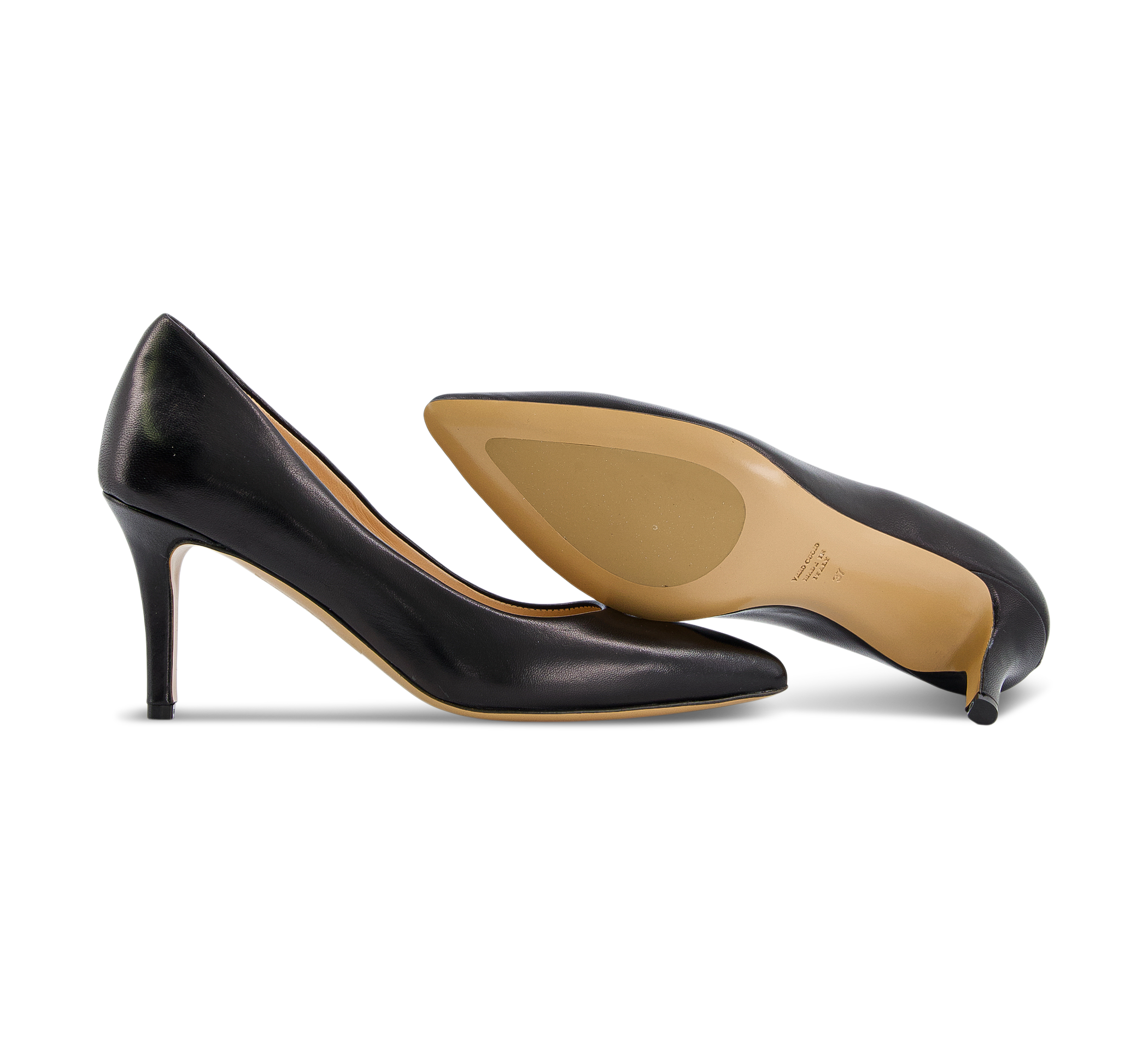 Franco Russo Klassische Pumps schwarz