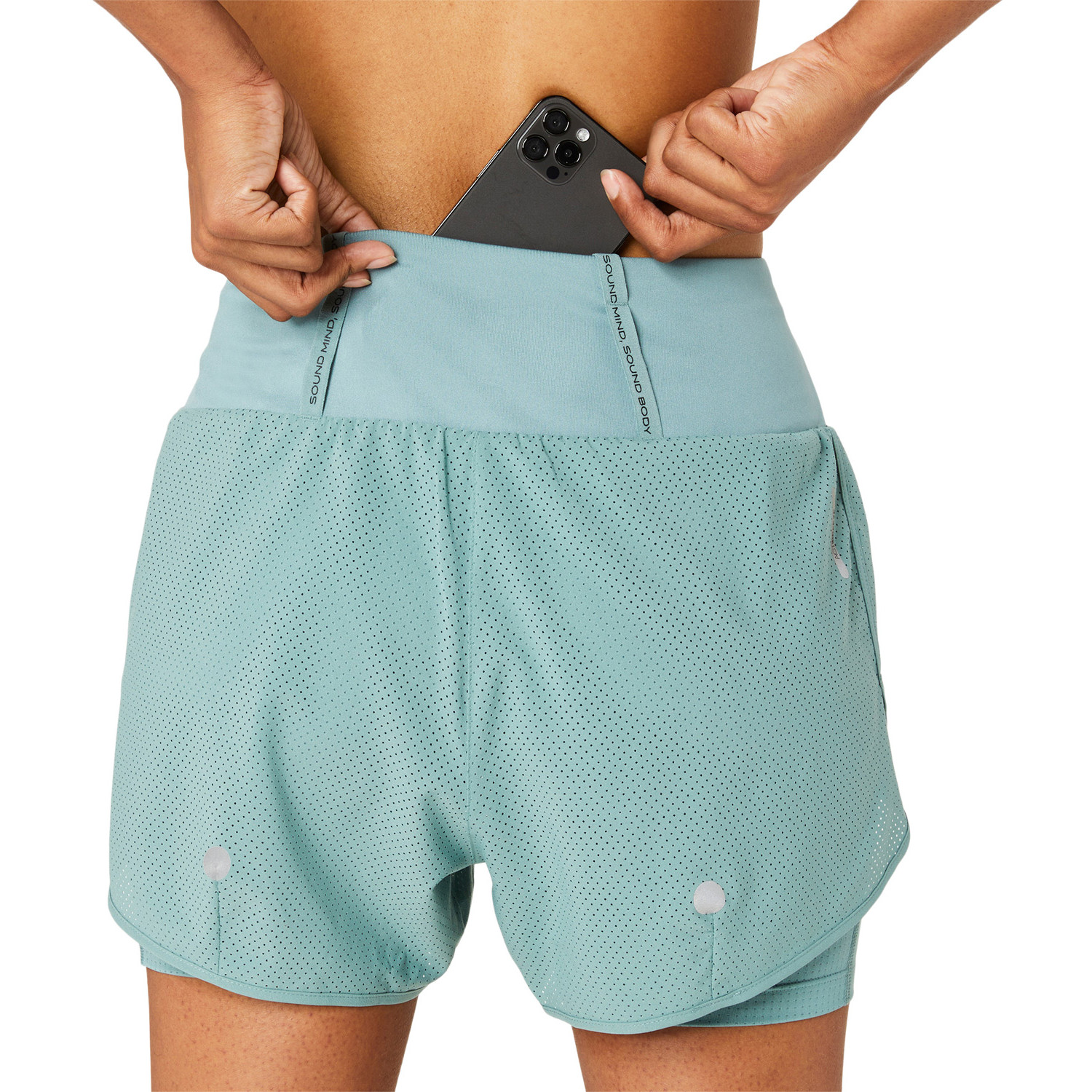 ASICS Road 2in1 3.5'' Short Dames