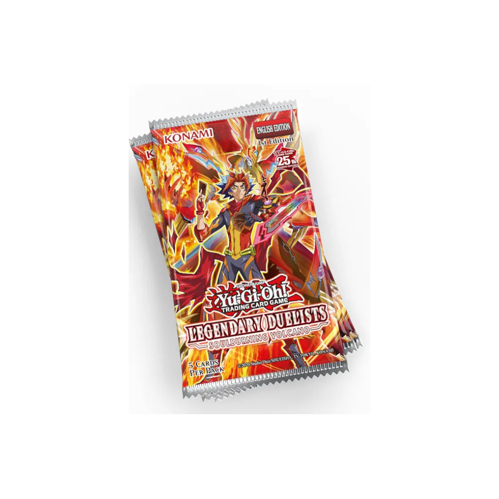 YU-GI-OH! JCC - Boosters Duellistes Légendaires : Volcan Brûleur d’Âmes