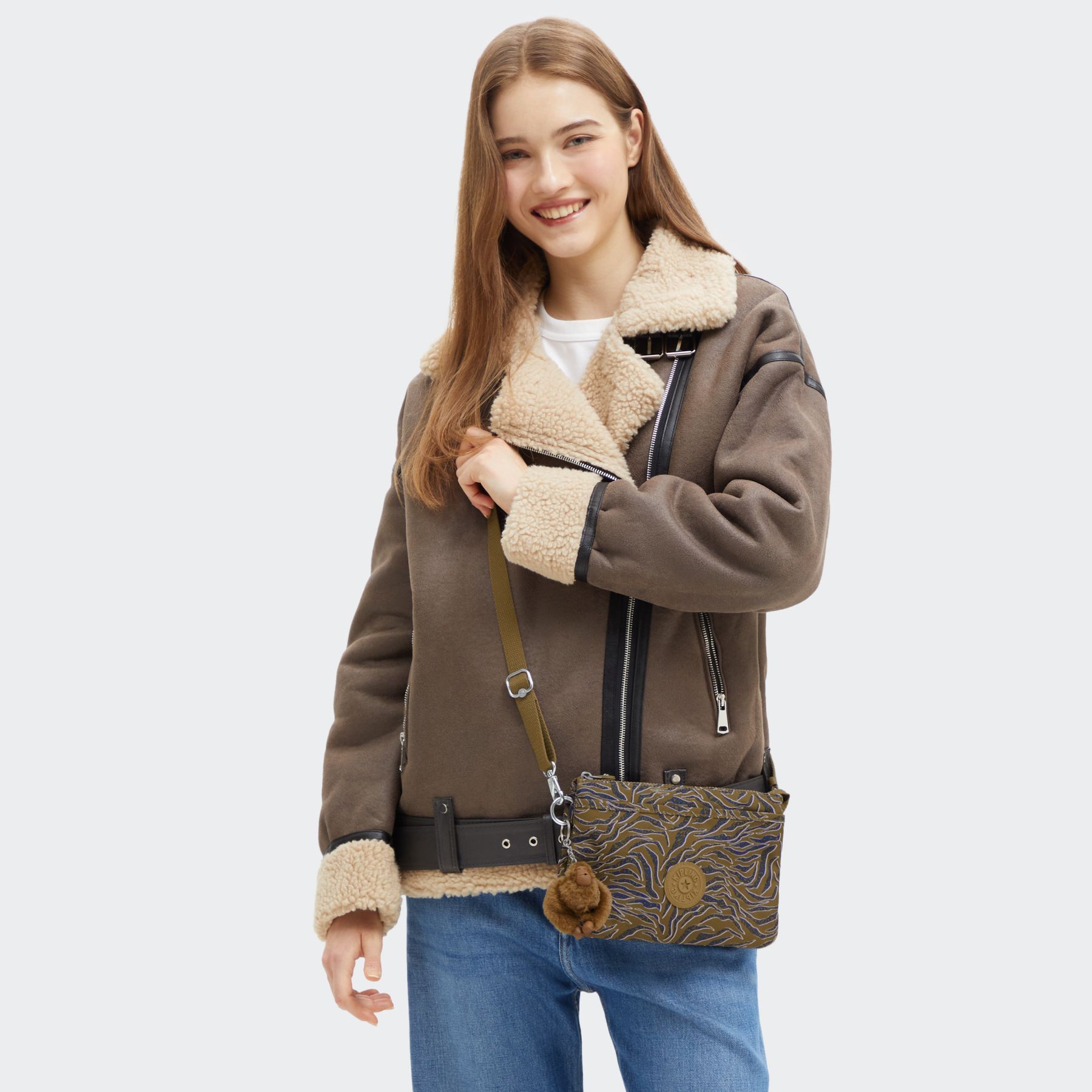 RIRI Petit Sac Bandoulière - Undersea Leaves