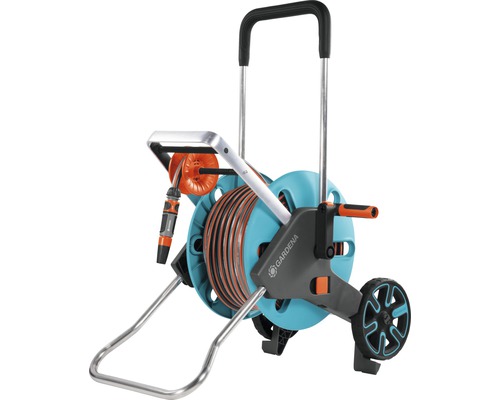 GARDENA CleverRoll M Easy Set slanghaspel inclusief 20m slang en accessoires