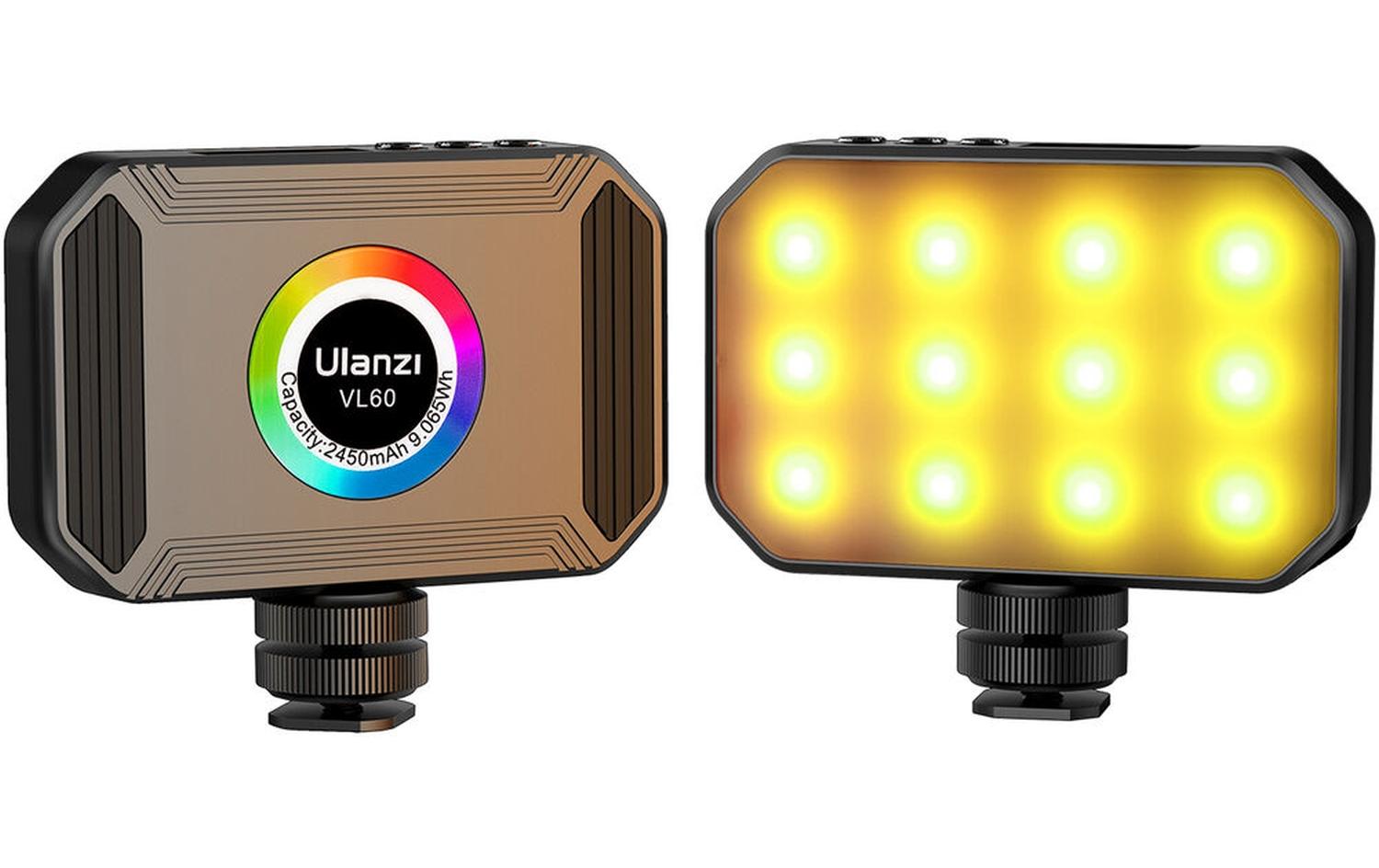 Videoleuchte VL60Tragbare quadratische Mini-Leuchte