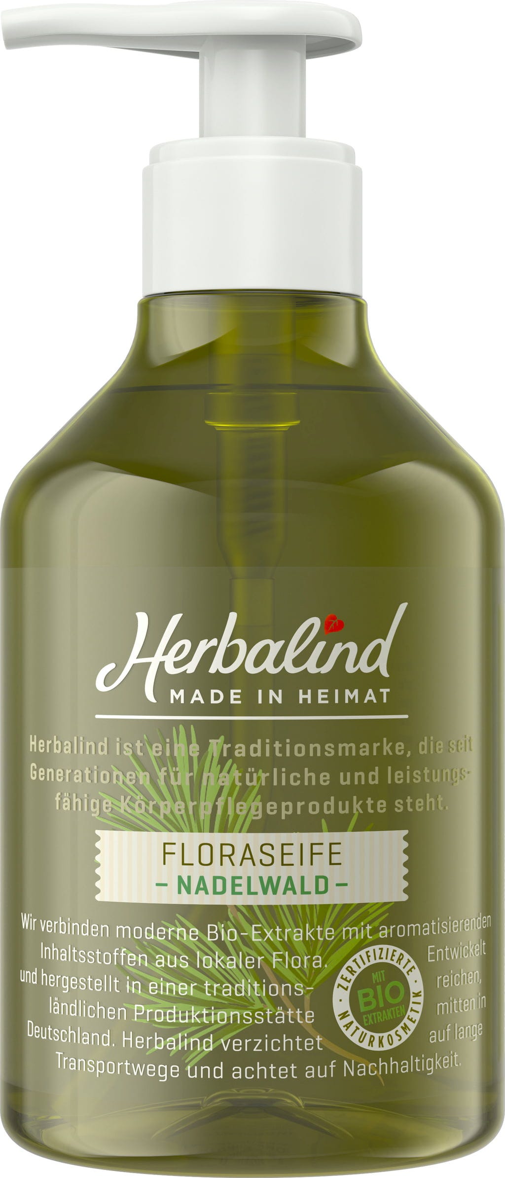 Herbalind  Floraseife, Nadelwald (350 ml)
