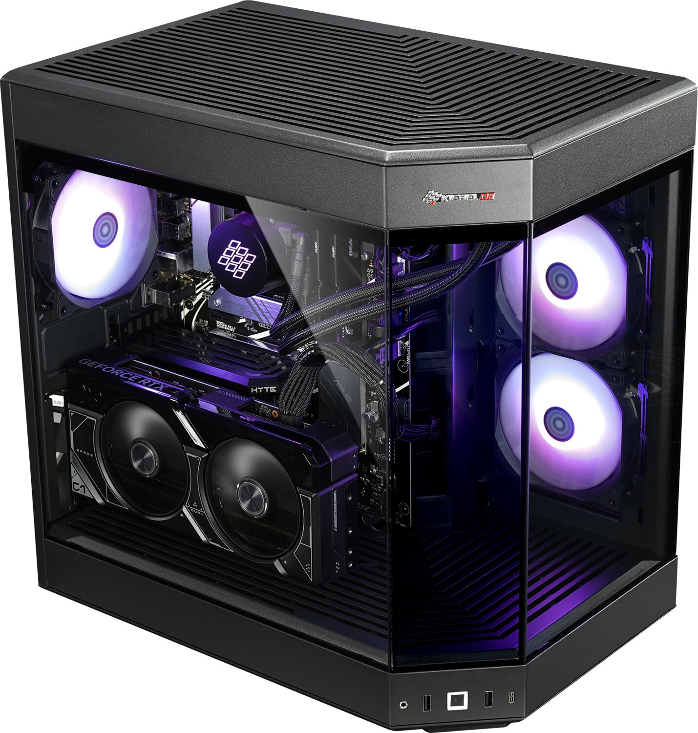 Gaming PC Poseidon 13 Intel Core i7-13700KF, 32GB DDR5, NVIDIA RTX 4070 12 GB, 1TB SSD, Windows 11