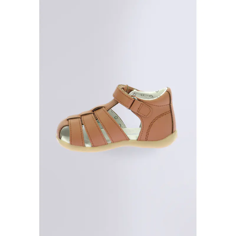 Bigflo-c Camel SANDALES Cuir Fille