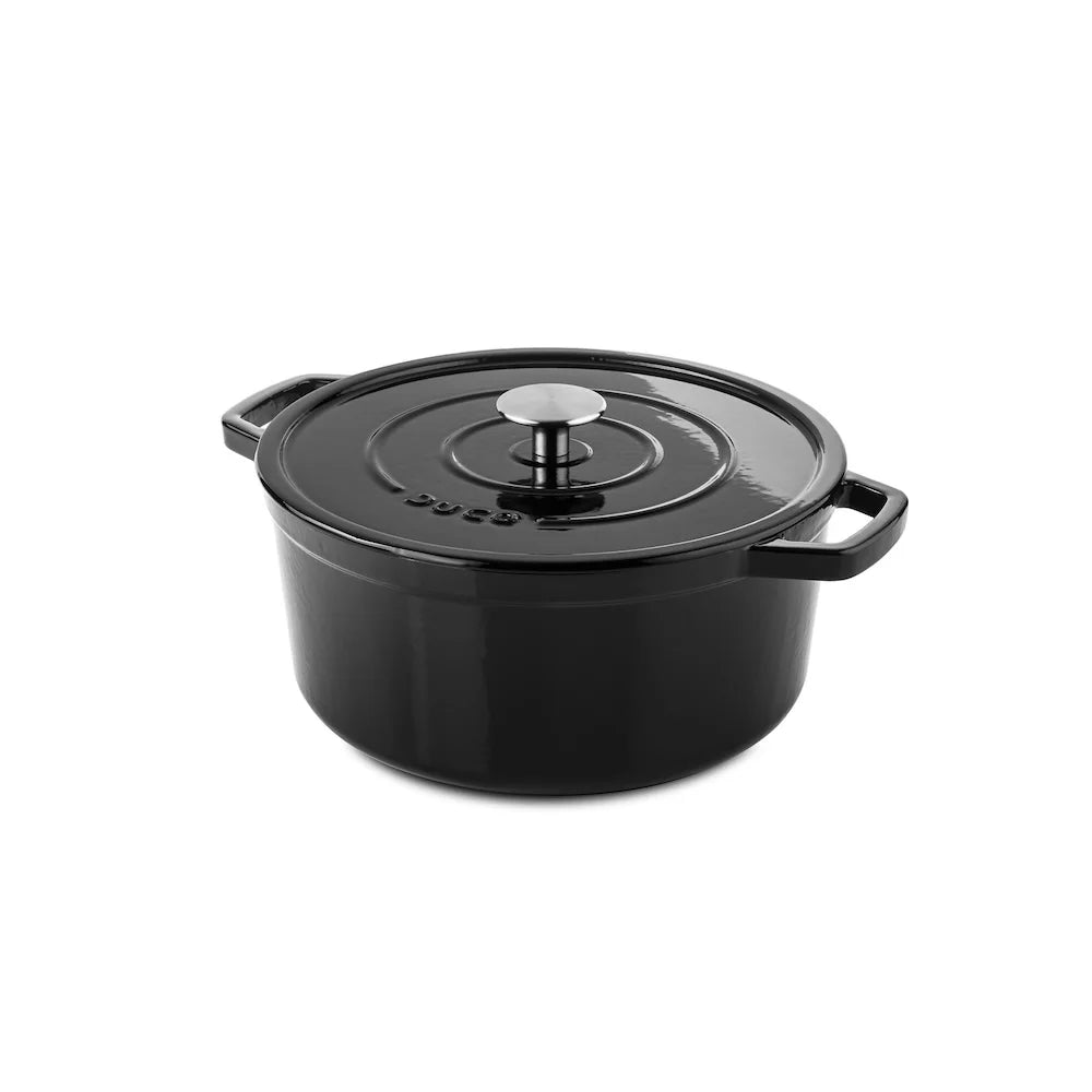 DUCQ Braadpan gietijzer zwart