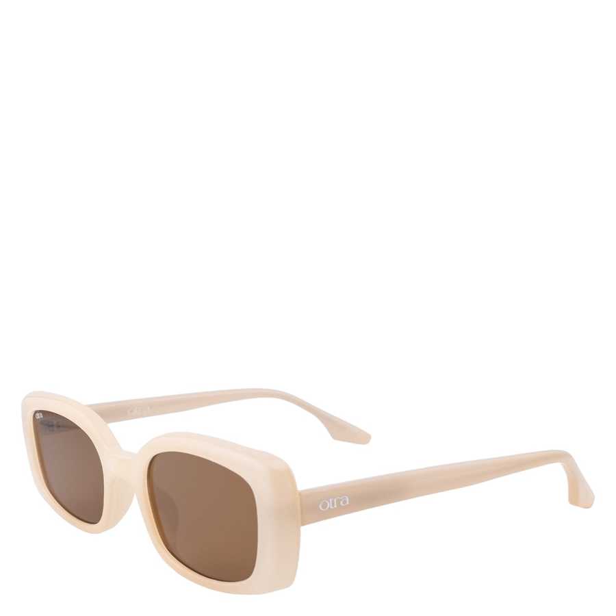 Otra Eyewear Daisy Frosted Ivory/Brown
