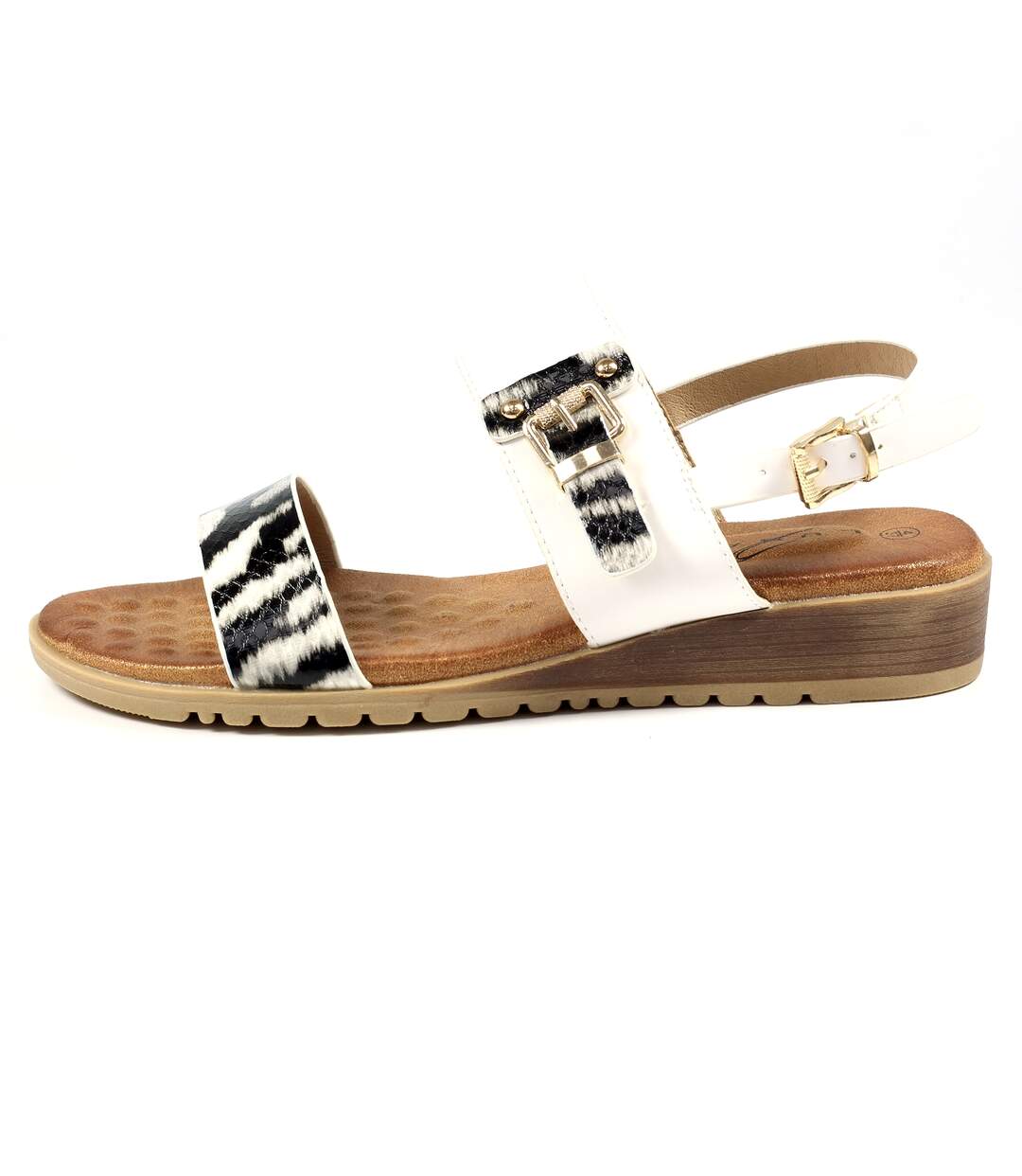 Lunar - Sandales TUSCANY - Femme (Blanc) - UTGS384