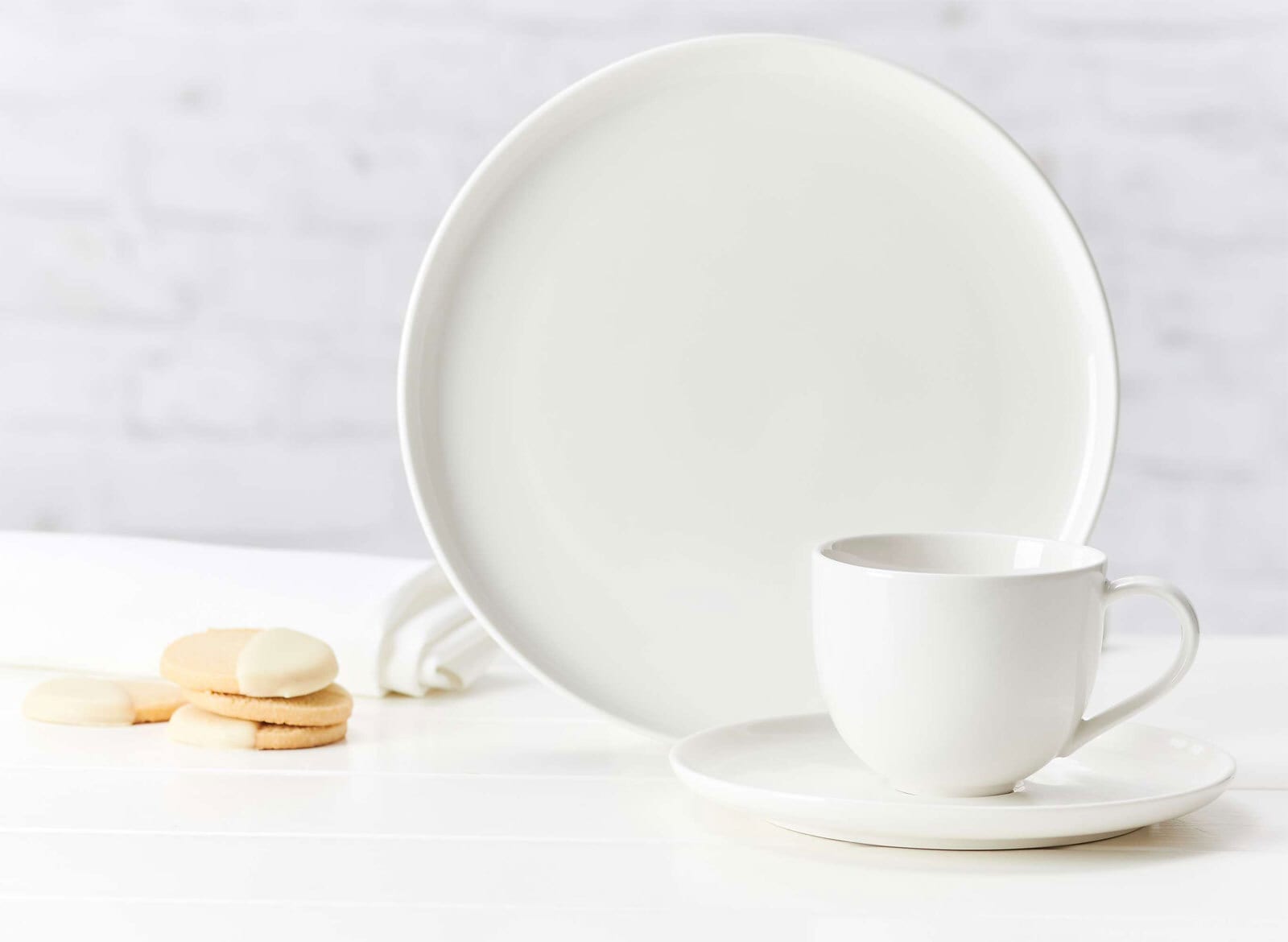 Ritzenhoff & Breker Speiseteller SKAGEN 4er Set weiß