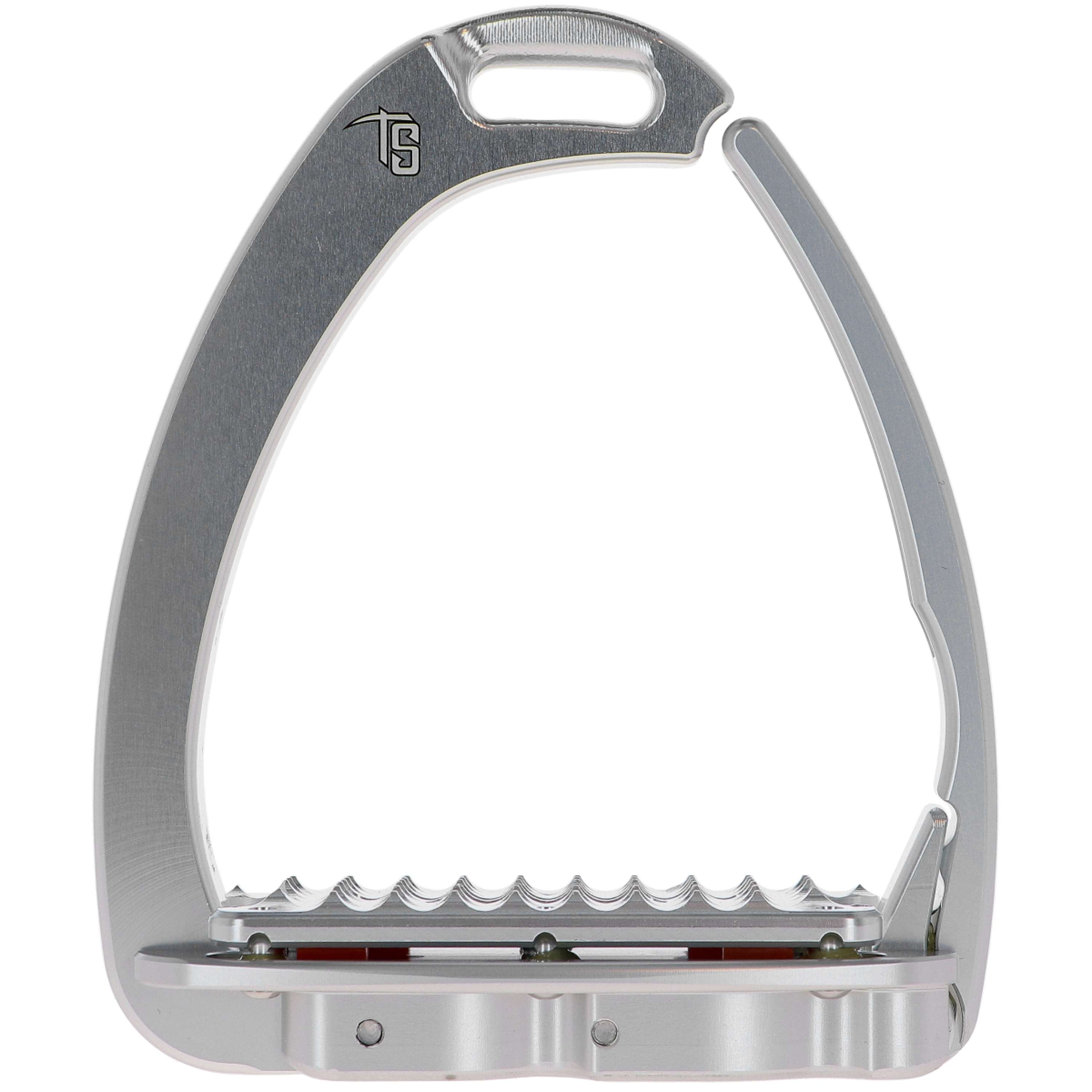 Tech Stirrups Stijgbeugels Venice Plus Swarovski Dressuur Zilver/Zilve