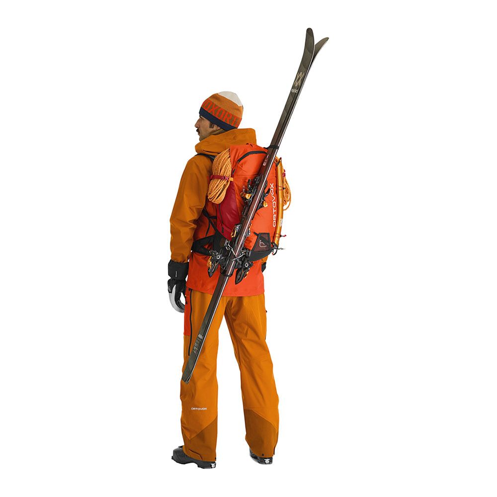 Ortovox 3L RAVINE SHELL - Pantalon ski Homme deep ocean