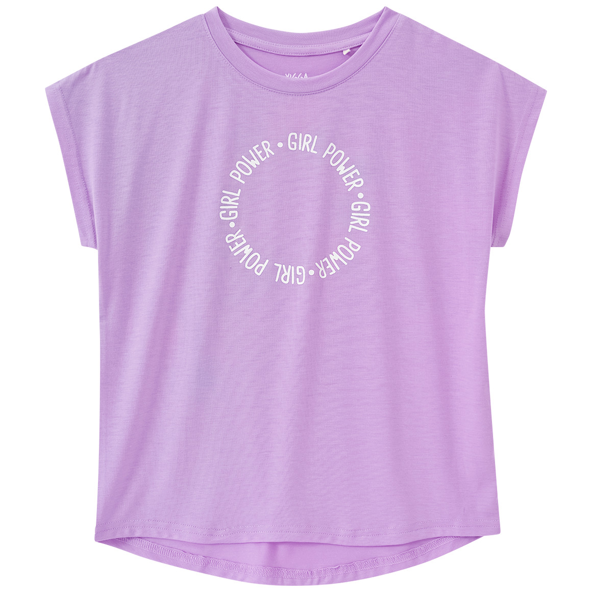 Yigga Mädchen Sport-T-Shirt mit Schriftzug helllila