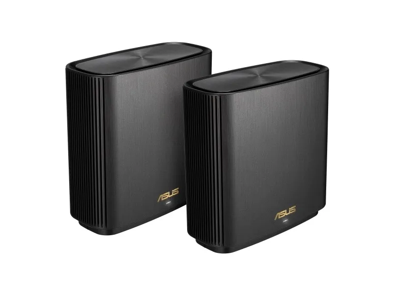 ASUS ZenWiFi XT9 - Wi-Fi-system - (2 routere) - op til 5700 sq.ft - mesh 1GbE, 2.5GbE - Wi-Fi 6 - Tri-Band