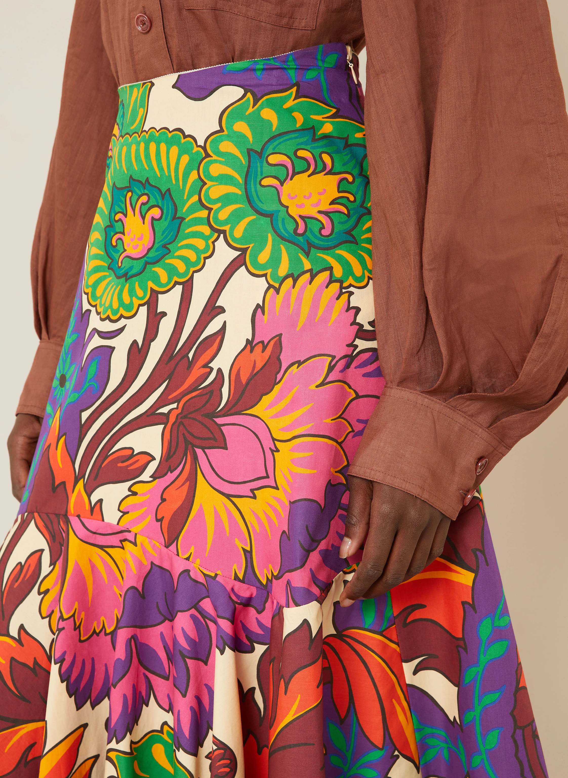 ETRO Rock mit Volants