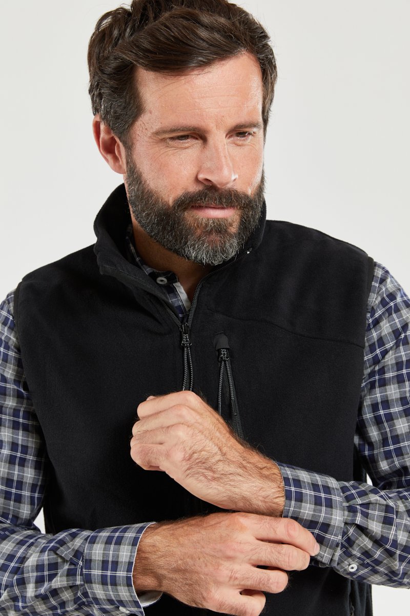 Veste polaire sans manches PAIMPOL