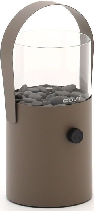 Cosiscoop Original Clay Gaslantaarn - Unieke sfeermaker - Voor binnen en buiten - Brand 5 tot 6 uur op een gascartouche