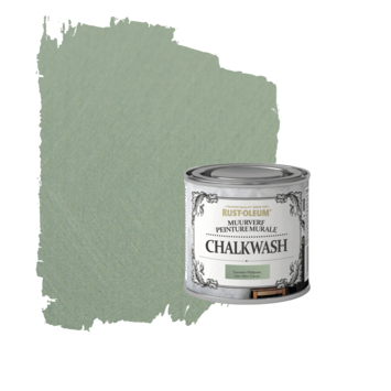 Rust-Oleum muurverf Chalkwash toscaans olijfgroen 125 ml