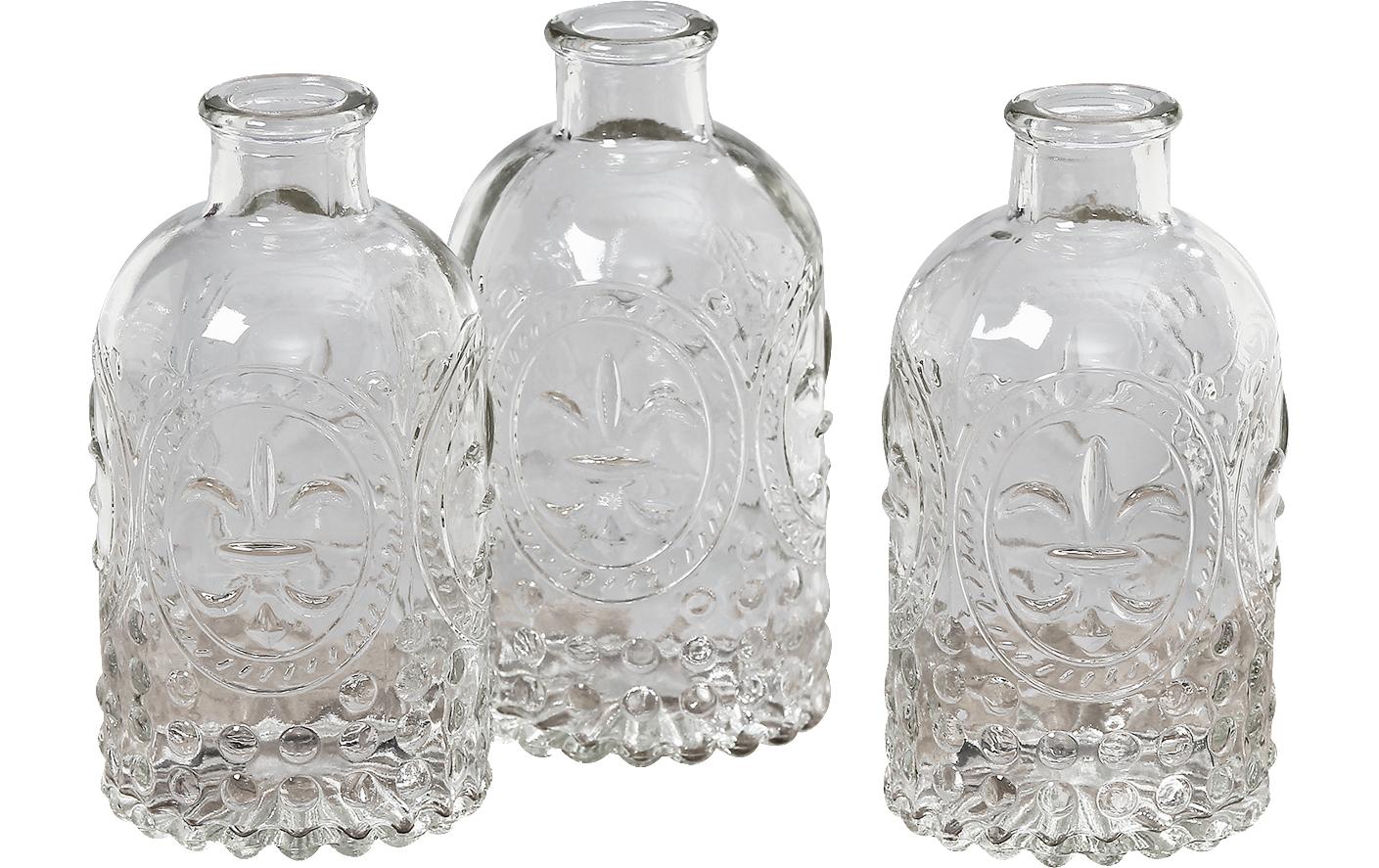 Vase Country TransparentVase aus Glas, Transparent