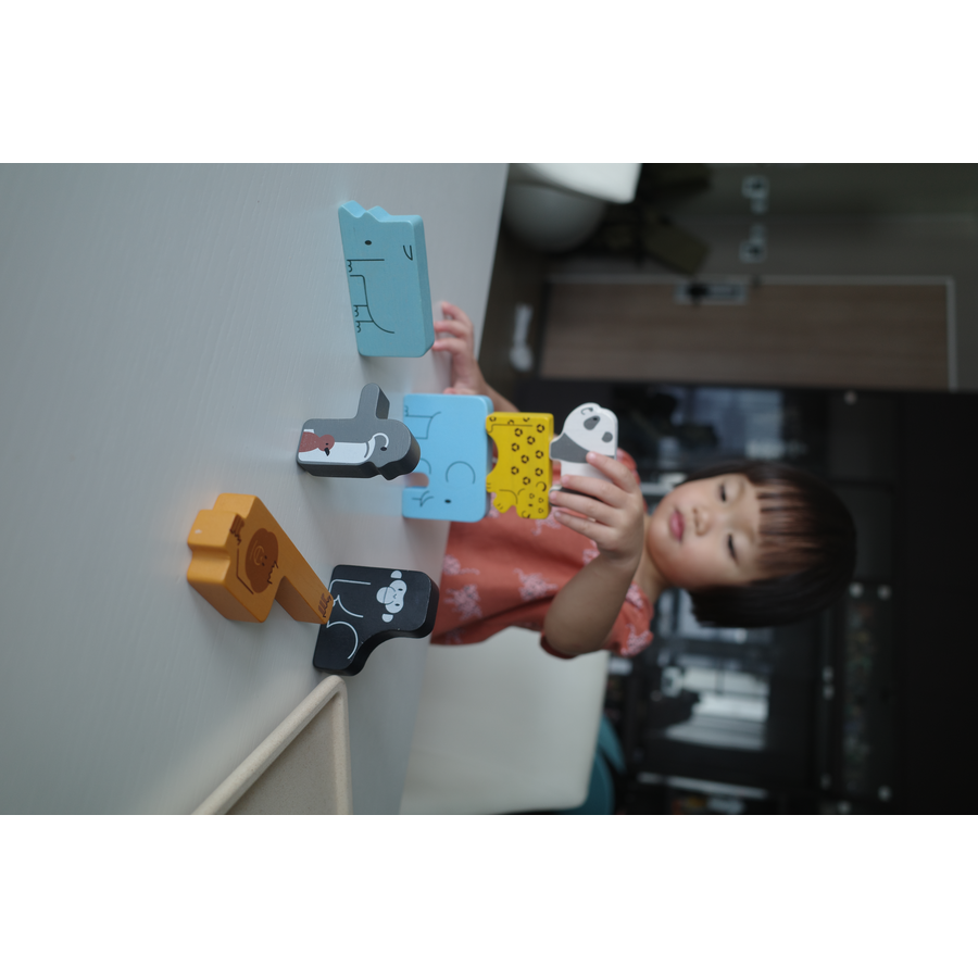 PlanToys Rahmenpuzzle Tiere