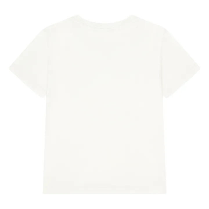 Hundred Pieces T-shirt Manches Courtes Coton Bio | Blanc