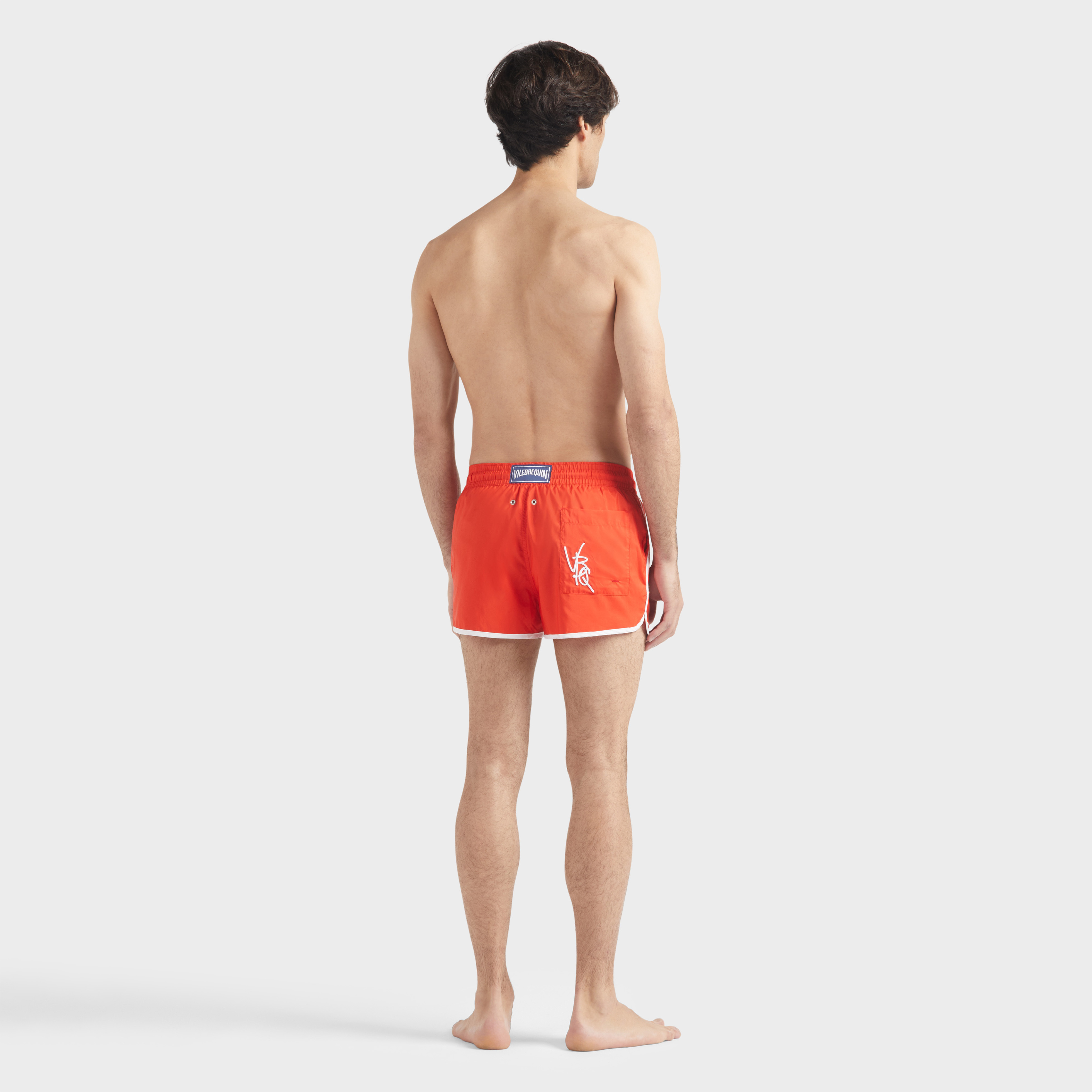 Maillot de bain homme ultra-léger et pliable uni