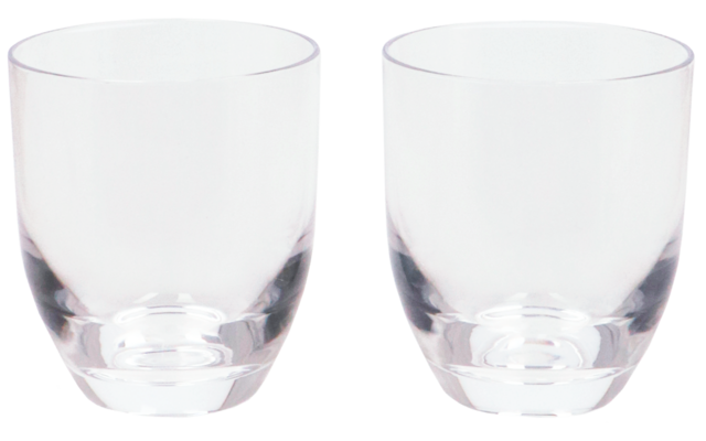 Travellife Feria Kunststoff Glas 2 Stück