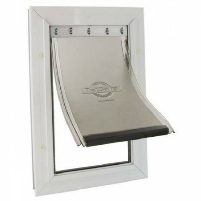 Porte Staywell Petsafe grand modèle en aluminium pour chien