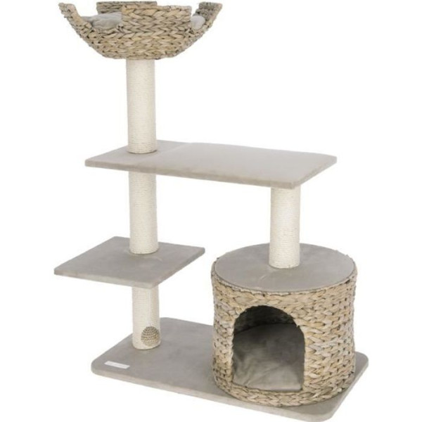 Kerbl banana leaf jade arbre a chat - 70 x 35 x 100 cm - beige