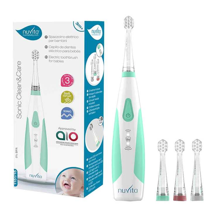 Nuvita elektrische Babyzahnbürste Sonic Clean & Care, 1 St