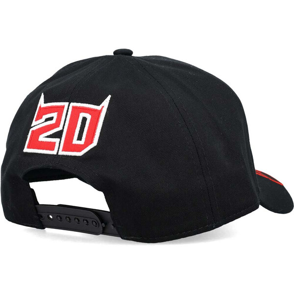 Fabio Quartararo - Casquette baseball El Diablo 20 Noir / Rouge
