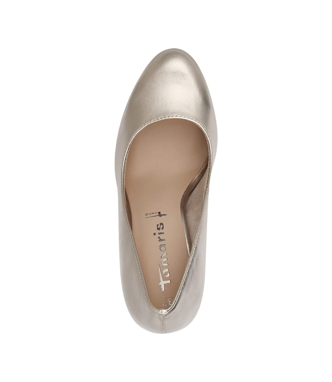 Escarpin à talon cuir Tamaris