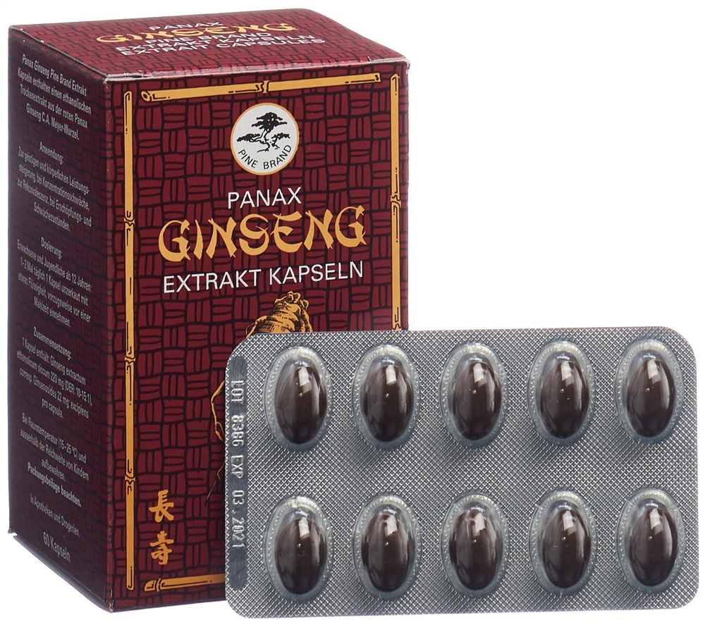 Panax Ginseng Weichkaps Blist 60 Stk