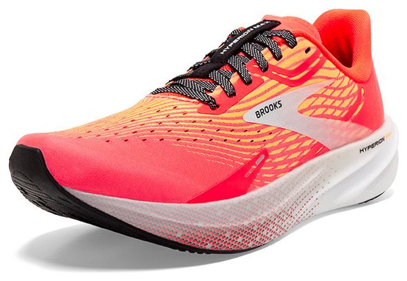 Chaussures Running Brooks Hyperion Max Rouge Orange Homme