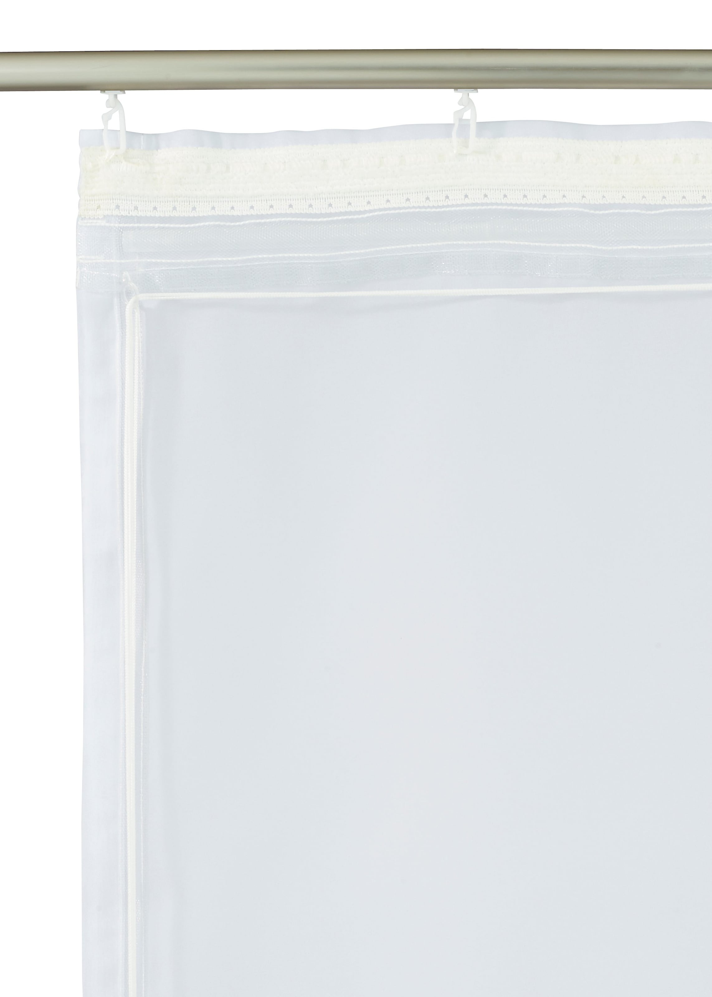 my home Raffrollo »Camposa« mit Klettband Transparent, Voile, Polyester