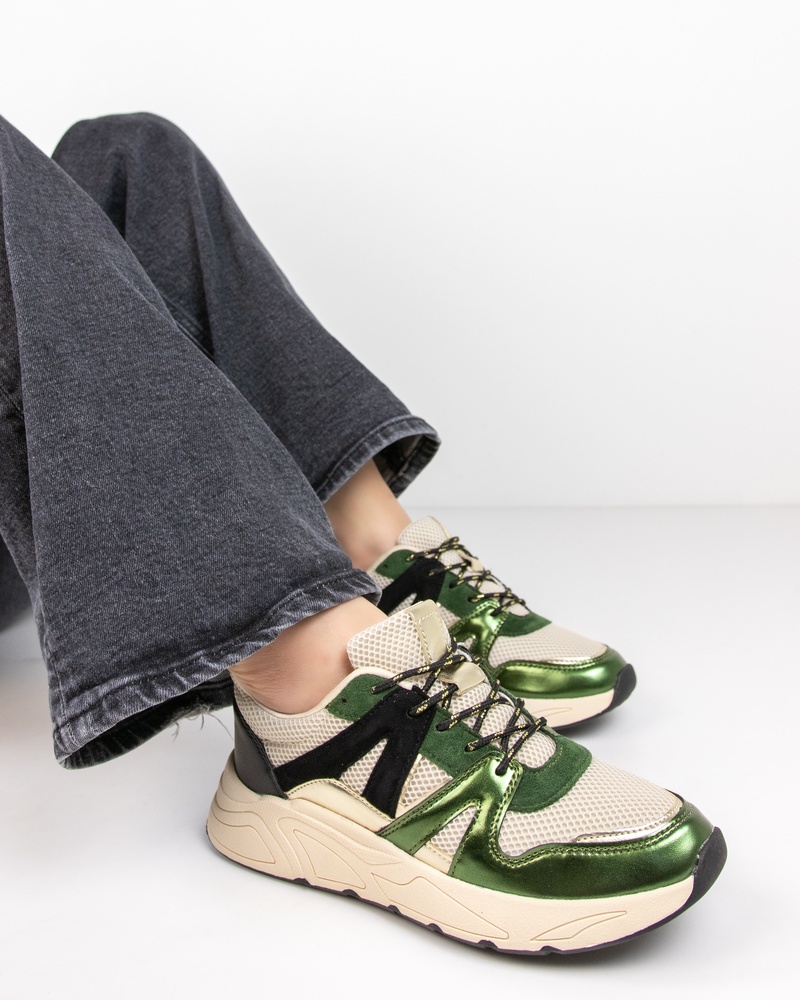 Nelson Lage sneakers  - groen